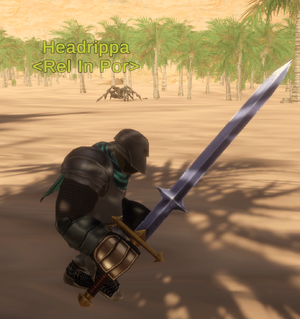 In-game appearance of Pasha's Blade
