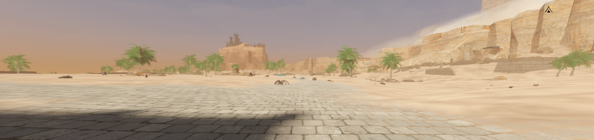 Starter hunting yard outside Night Harbor West Gate