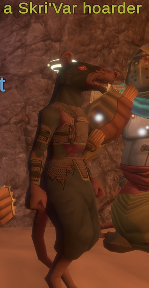 a Skri'Var hoarder