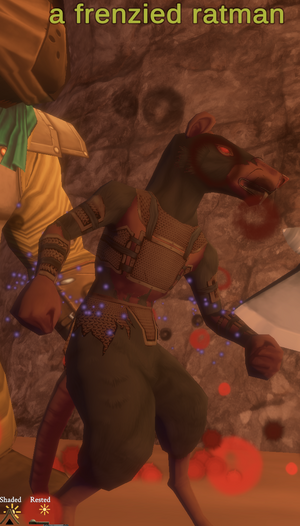 a frenzied ratman