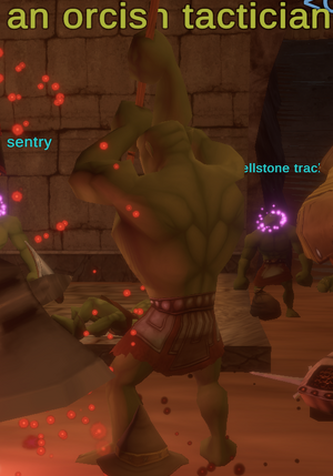 an orcish tactician