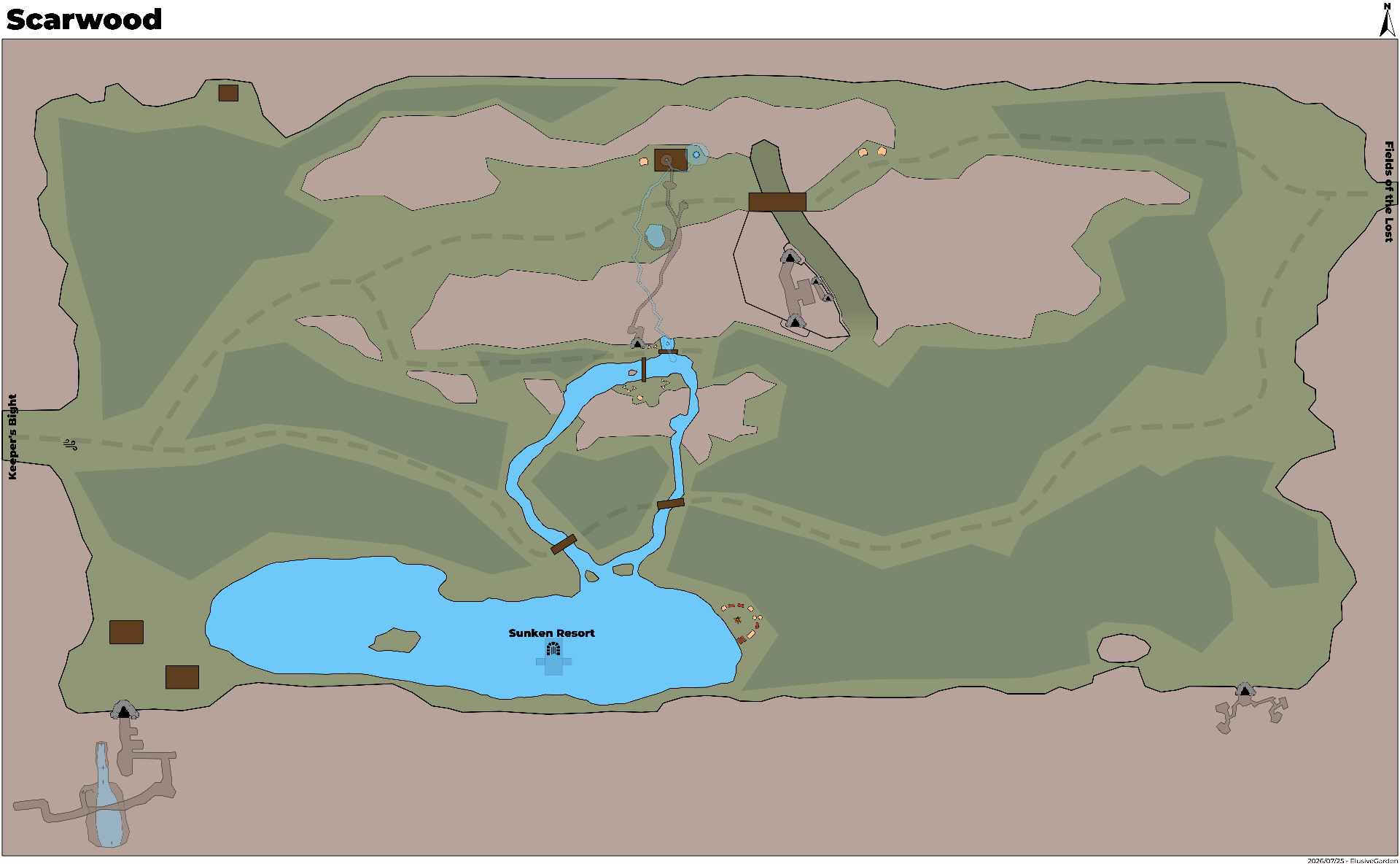 Map of Scarwood