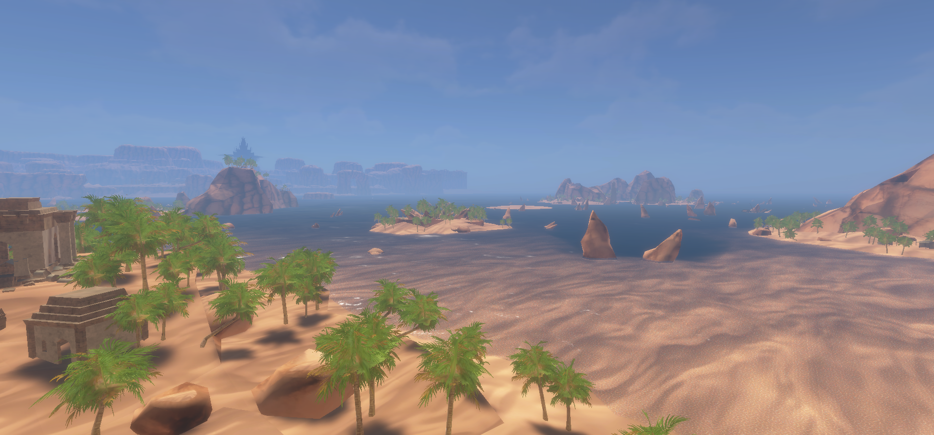In-game view of Shallow Shoals