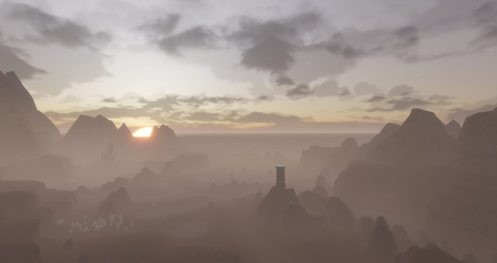 In-game view of Glass Flats