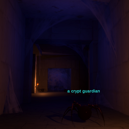 In-game view of Infested Crypt