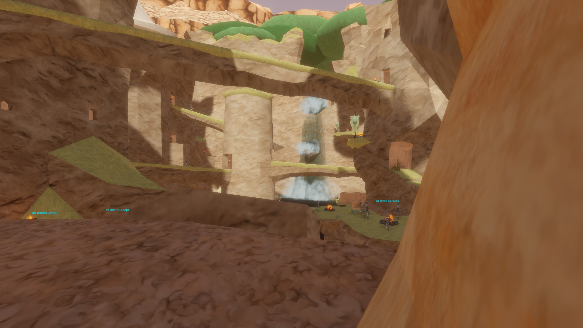 Map and key for Tel Ekir