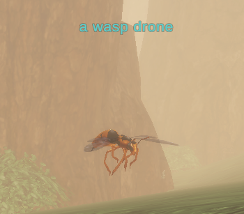 a wasp drone