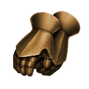 Corroded Bronze Plate Gauntlets