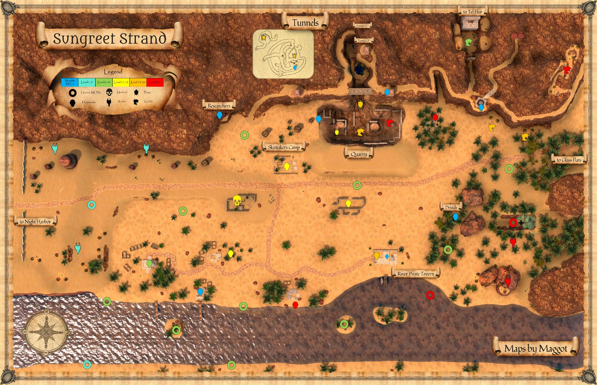 Community map of Sungreet Strand