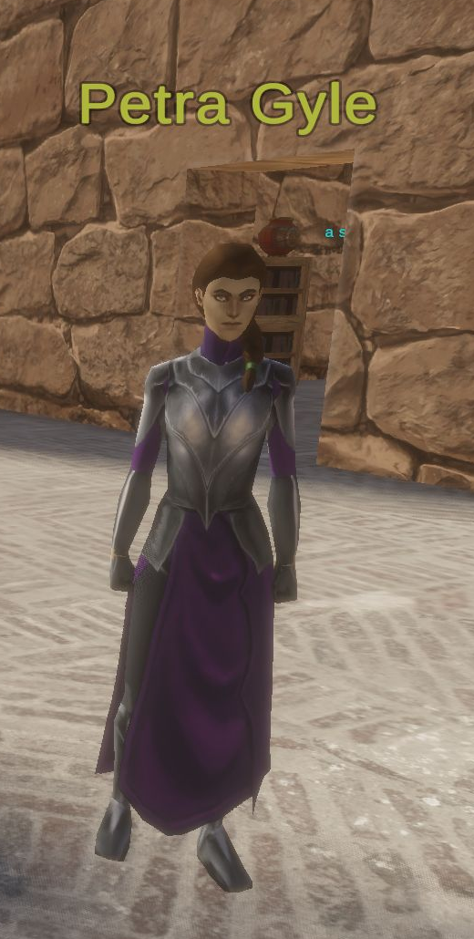 Petra Gyle, the Night Harbor Inquisitor instructor, on the Spellbinders' Spire observatory