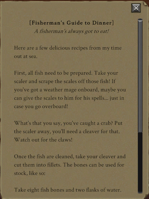 Fisherman's Guide to Dinner