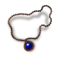 Inlaid Lapis Lazuli Copper Necklace