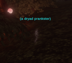 a dryad prankster