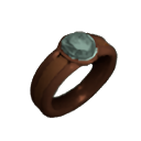 Inlaid Opal Copper Ring