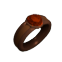 Inlaid Jasper Copper Ring