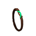 Inlaid Malachite Copper Earring
