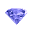 Flawed Blue Diamond