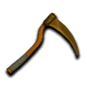 Tarnished Bronze Scythe