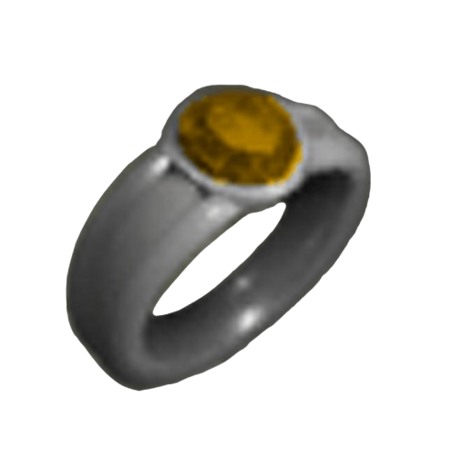 Blackened Bone Ring