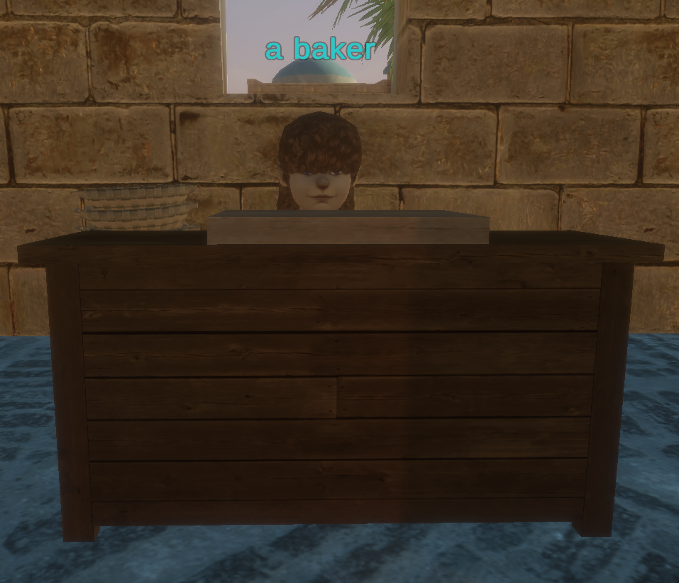 A baker (Shortfolk Area)