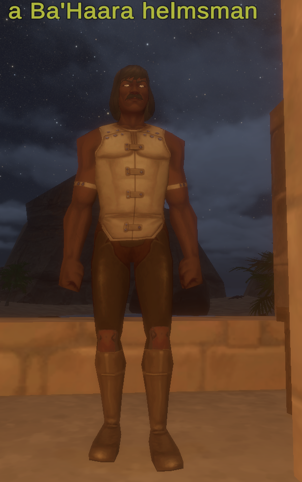 a Ba'Haara helmsman