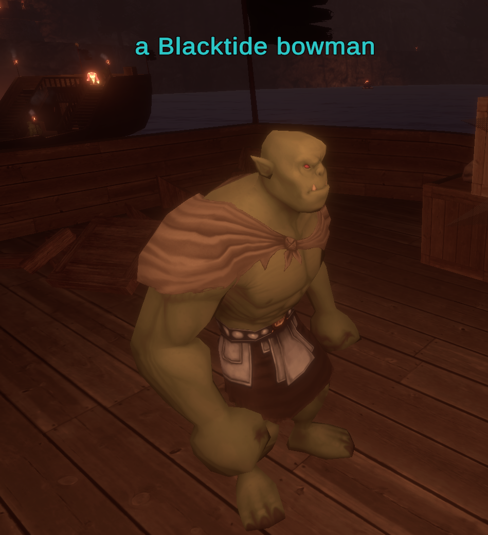 a Blacktide bowman