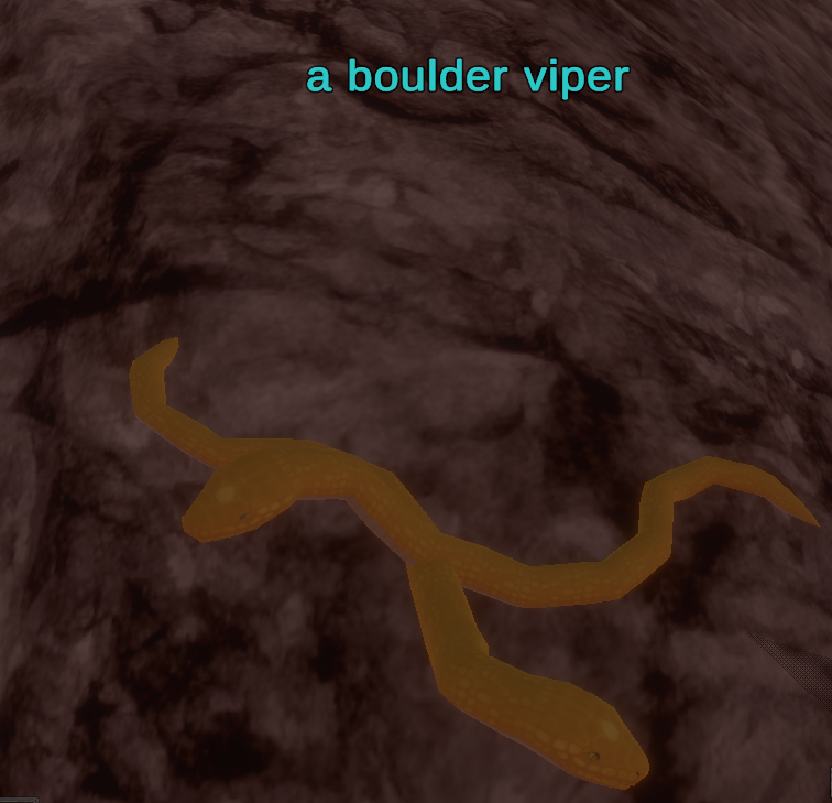 a boulder viper