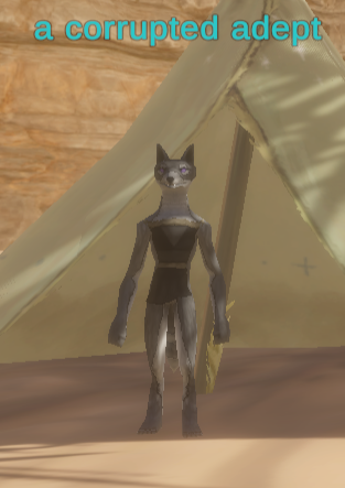 a corrupted adept