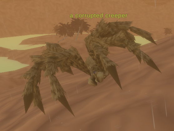 a corrupted creeper