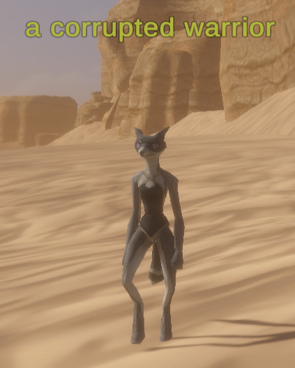 a corrupted warrior