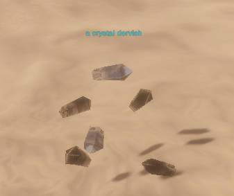 a crystal dervish
