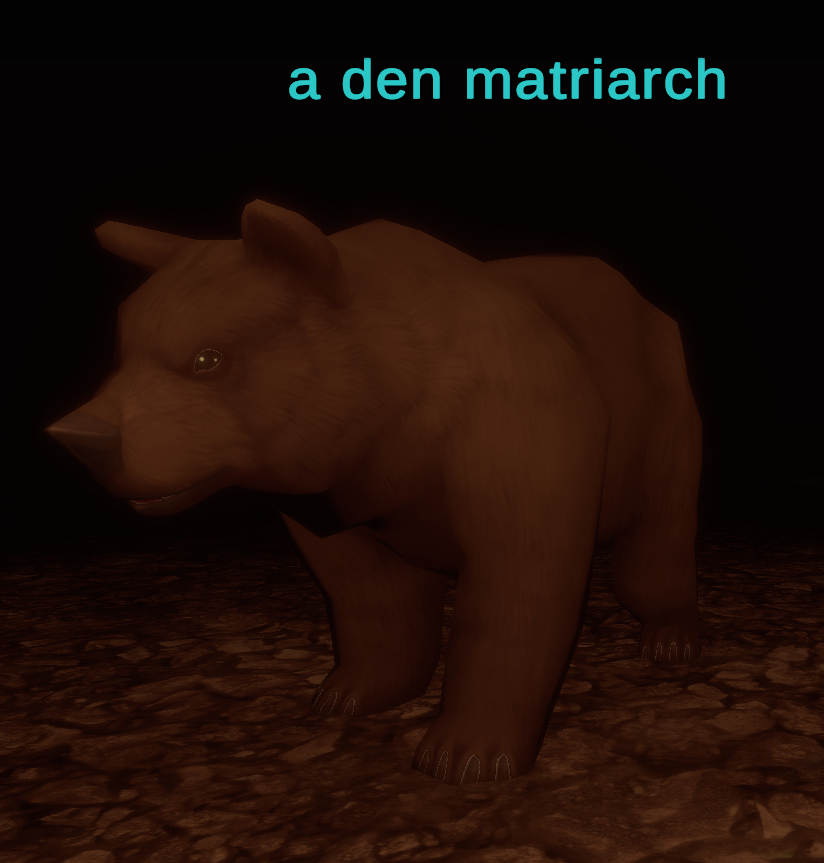 a den matriarch