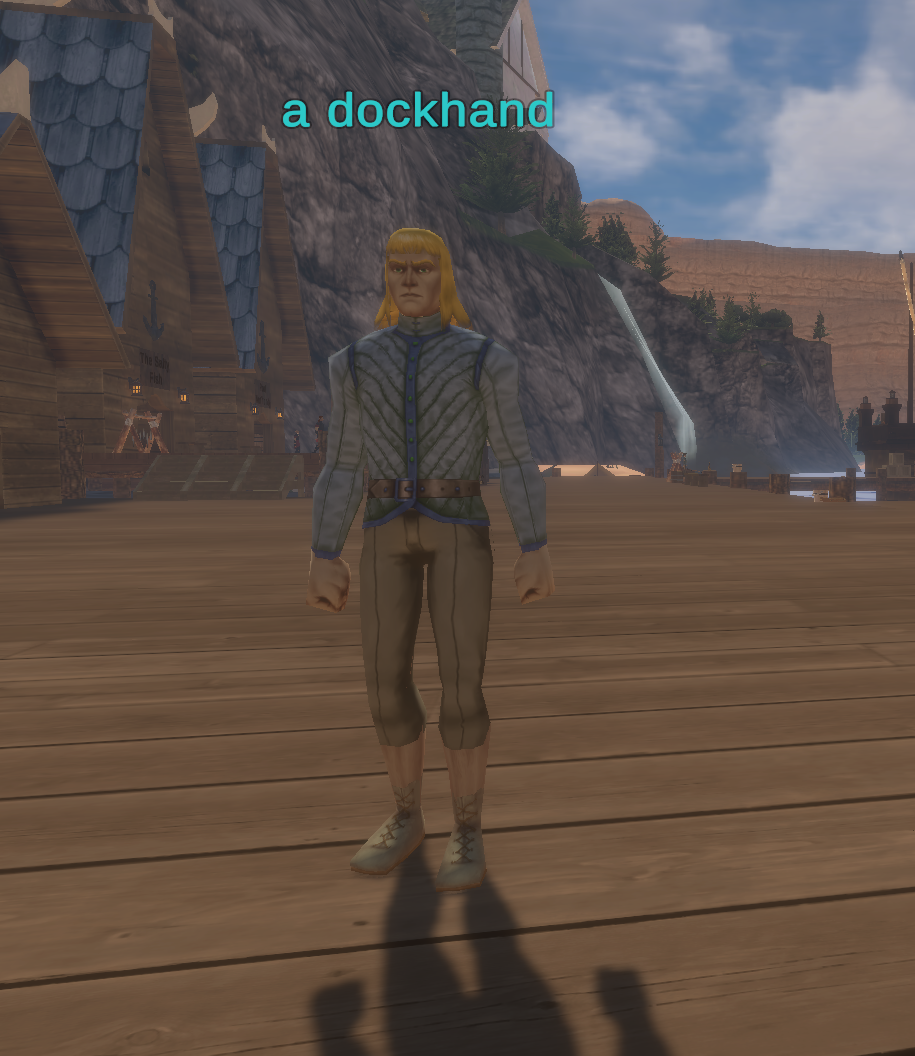 a dockhand