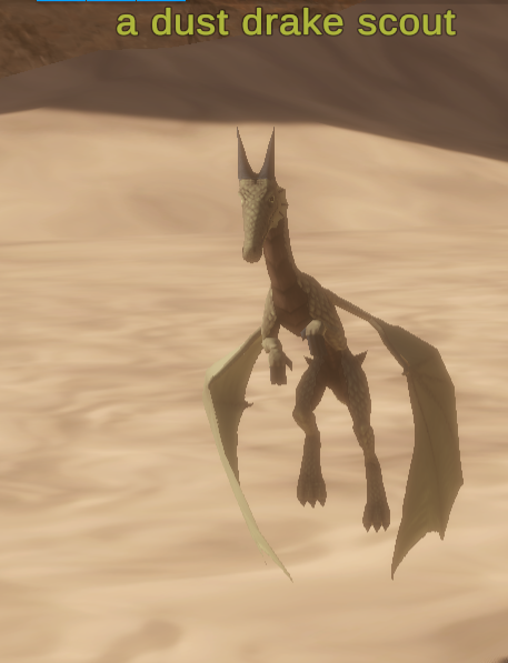 A dust drake scout