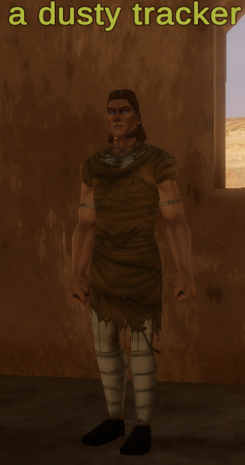 a dusty tracker