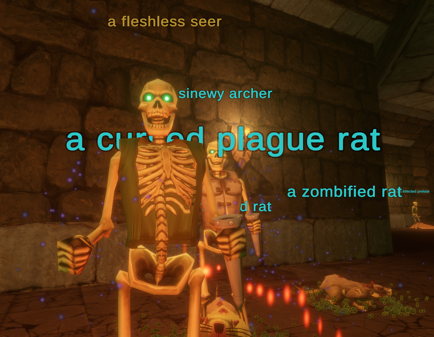 a fleshless seer