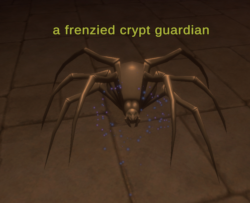 a frenzied crypt guardian