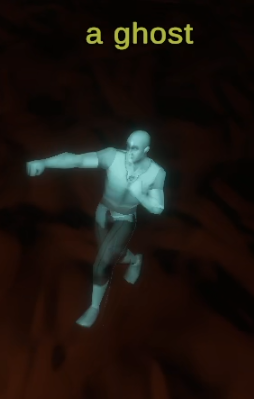 a ghost
