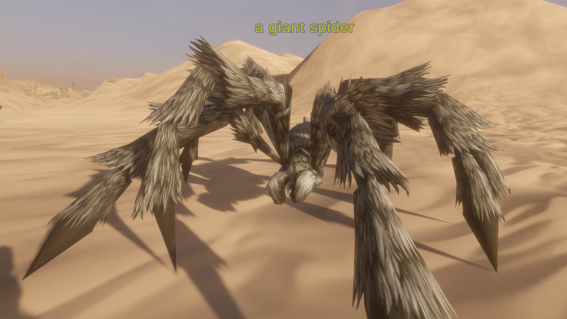 a giant spider