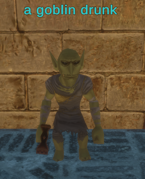 a goblin drunk