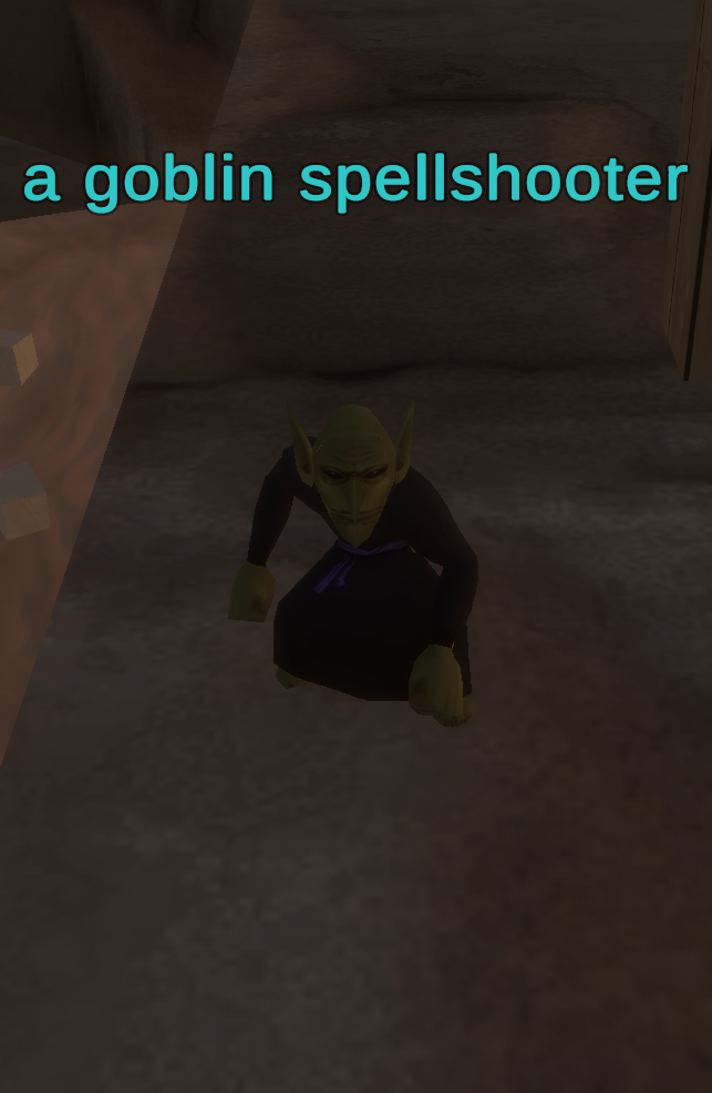 a goblin spellshooter